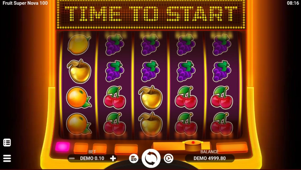 Fruit Super Nova 100 Demo