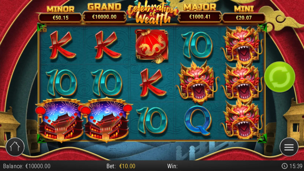 Promo Codes Bonus Offers Celebration of Wealth Slot