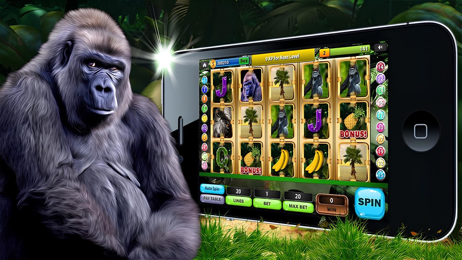 Gorilla Slots Mobile